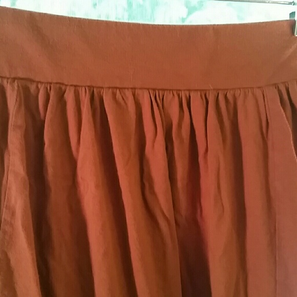 Asos Rusty Clay Orange skirt size 6 - Picture 3 of 4